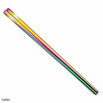 Personalised Rainbow Stainless Steel Chopsticks, 3 of 7