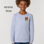 Childrens Organic Cotton Tiger Sweatshirt, thumbnail 9 of 11