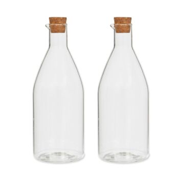 Glass Oil And Vinegar Bottle Set, 3 of 3