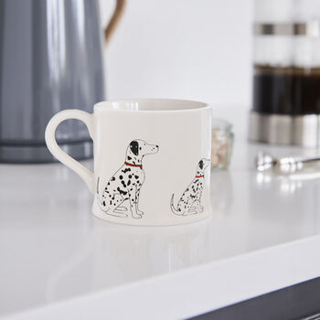 Christmas Dalmatian Dog Pin Badge, 4 of 12