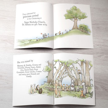 Personalised Christening Story Book, 9 of 12