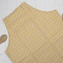 Suits Kitchen Apron, Yellow And Grey, thumbnail 1 of 2