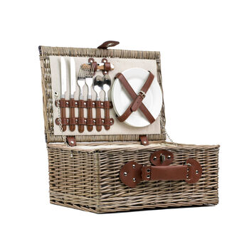 Luxe Picnic Hug Hamper With Drinks, Blanket And More, 3 of 8
