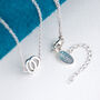 Personalised Sterling Silver Hug Necklace, thumbnail 4 of 7