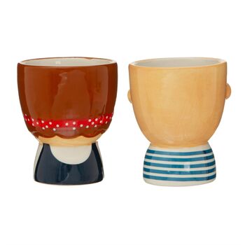 Set Of Two His And Her Egg Cups, 3 of 3