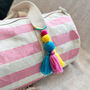 Embroidered Year Duffle Bag, thumbnail 8 of 8