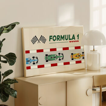 F1 Formula One Print, 3 of 10