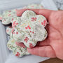 Floral Berries Biscuit Gift Box, Eight Pieces, thumbnail 3 of 10