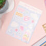 Pastel Dreams Cute Journal And Planner Sticker Sheet, thumbnail 4 of 5