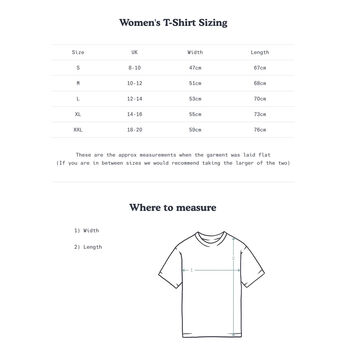 Womens Retro Grey 'North Sea Beach Club' T Shirt, 5 of 5