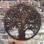 Metal Tree Of Life Garden Wall Sign Fence Decoration, thumbnail 3 of 8