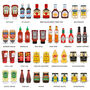 Personalised Family Condiments Print, thumbnail 5 of 6