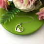 Sterling Silver Always In My Heart Initial Necklace, thumbnail 9 of 12