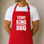 Personalised King Of The BBQ Apron, thumbnail 6 of 7