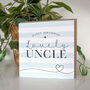 Happy Birthday Uncle Card, thumbnail 2 of 2