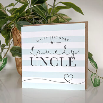 Happy Birthday Uncle Card, 2 of 2