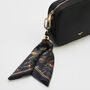 Into The Woods Scarf Bag Charm In Black, thumbnail 3 of 5