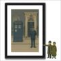 The Doctor Who Went To Downing Street Lowry Style Framed Art, thumbnail 1 of 2