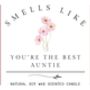 Auntie Birthday Gift, Auntie To Be Scented Candle, Gift For The Best Auntie, thumbnail 10 of 10