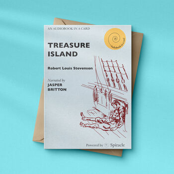Treasure Island Audiobook In A Card Gift, 2 of 10
