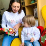 Colourful Reindeers Christmas Jumper For Her And Him, thumbnail 3 of 10
