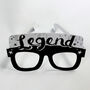Legend Father's Day Or Birthday Card Glasses, thumbnail 2 of 3