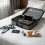 Blue Tree Of Life Engraved Wooden Keepsake Box, thumbnail 4 of 12