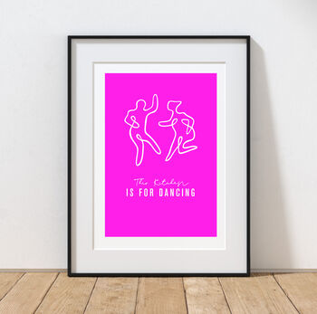 Personalised 'This Kitchen Is For Dancing' Print, 5 of 10