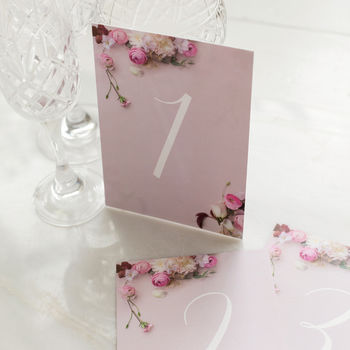 Table Numbers: Secret Garden Collection, 3 of 5