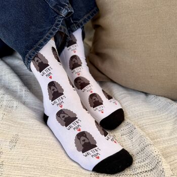 Personalised Dog Mum Or Dad Socks, 2 of 12