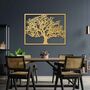 Wooden Tree Wall Art Home Room Office Decor, thumbnail 1 of 10