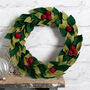 Christmas Berry Wreath Felt Craft Kit, thumbnail 2 of 5