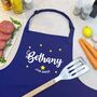 Personalised Star Baker Organic Apron, thumbnail 3 of 4