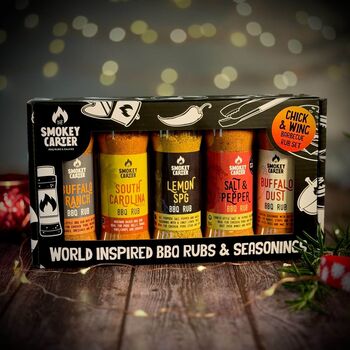 Chick And Wing Barbecue Rub Seasoning Set, 12 of 12