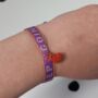 Keep Going Wristband With Personalisation, thumbnail 4 of 5