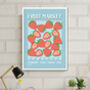 Strawberry Fruit Market Print, thumbnail 1 of 2