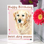 Personalised 'Honey' Dog Birthday Card, thumbnail 1 of 3
