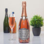 Personalised 30th Birthday Champagne With Pewter Label, thumbnail 2 of 8