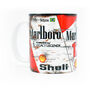 Ayrton Senna Mp4 #12 Formula Racing Car Mug, thumbnail 6 of 8