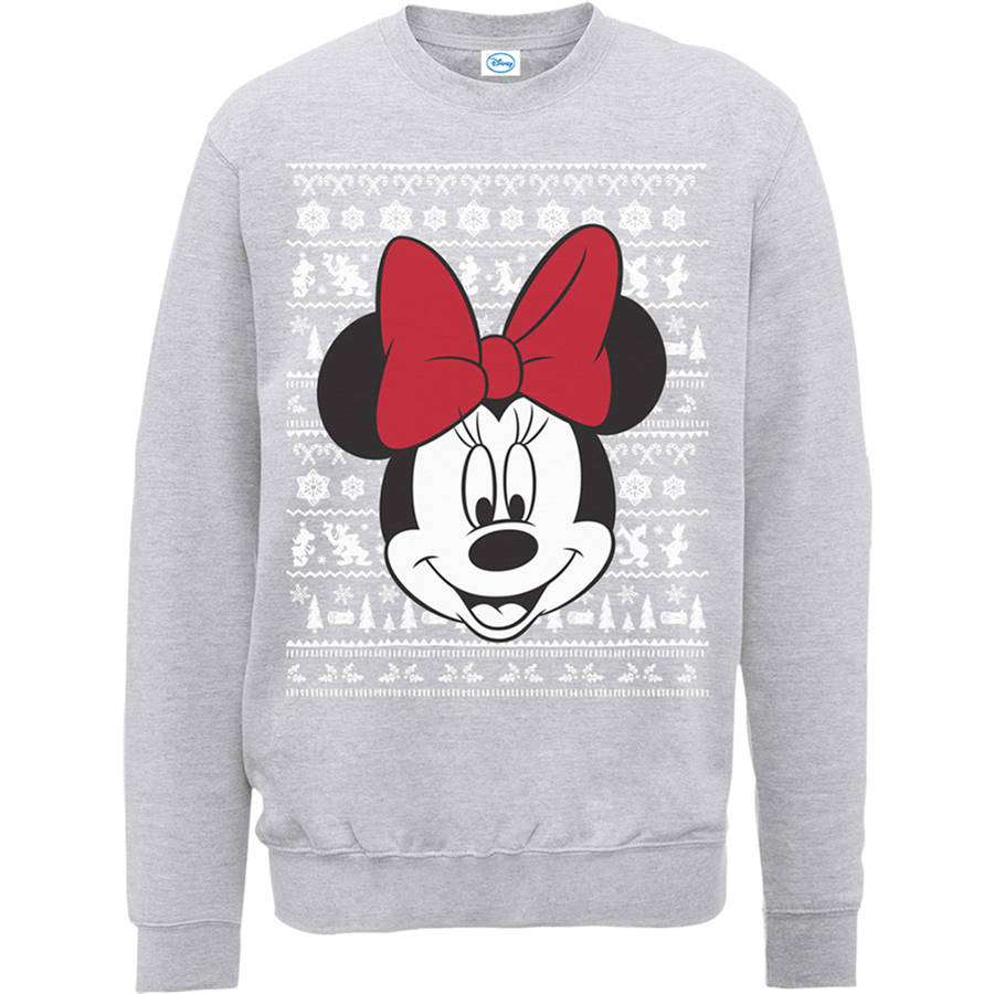 minnie mouse xmas jumper
