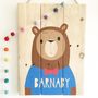 Personalised 'Oh Hello Bear' On Reclaimed Wood, thumbnail 3 of 12