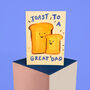 Toast Dad Card, thumbnail 2 of 4