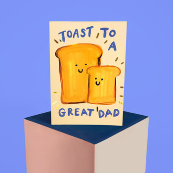 Toast Dad Card, 2 of 4