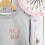 Mama Bear And Baby Bear Twinning Sweatshirts Set, thumbnail 2 of 8