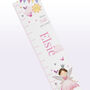 Personalised Fairy Princess Kids Height Chart, thumbnail 3 of 3