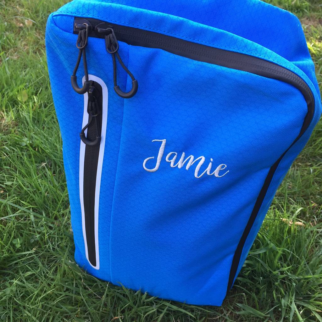 personalised sports shoe bag