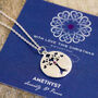 Birthstone Tree Of Life Pendant, thumbnail 3 of 12