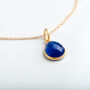 Gold Plated Gemstone Necklace, thumbnail 3 of 10