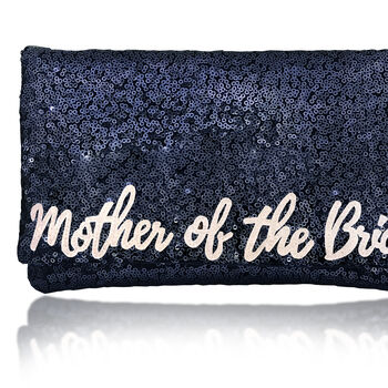 Navy Or Black Mother Of The Bride Or Groom Clutch, 5 of 7