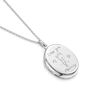 Personalised Sterling Silver Oval Mummy Locket, thumbnail 3 of 6